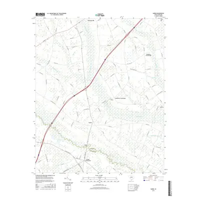 2017 Map of Sardis, 2017 Print