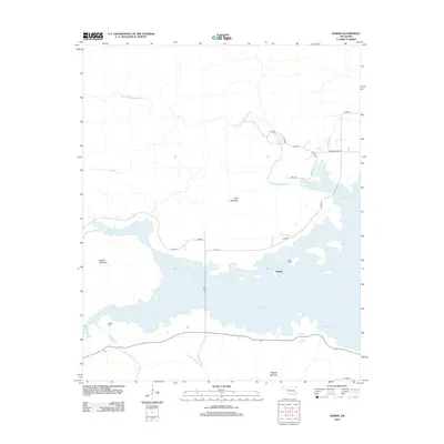 2013 Map of Sardis, 2013 Print
