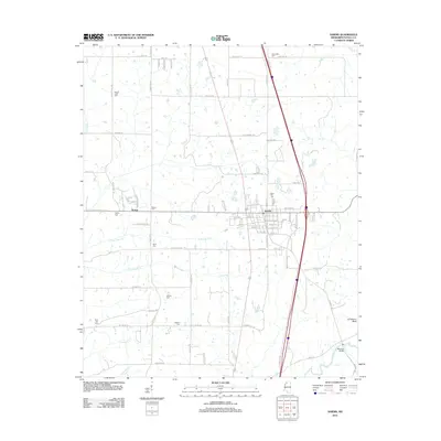 2012 Map of Sardis, 2012 Print