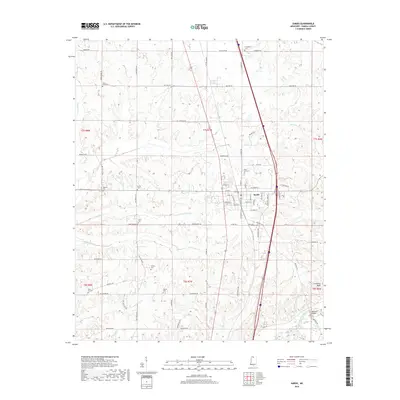2018 Map of Sardis, 2018 Print