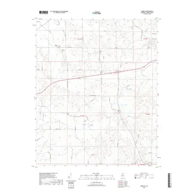 2018 Map of Sardis SE, 2018 Print