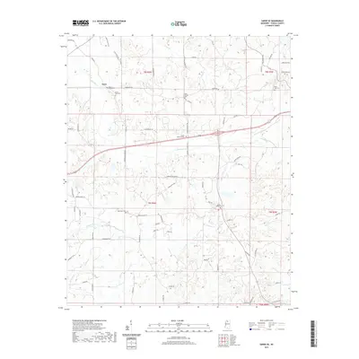 2021 Map of Sardis SE, 2021 Print