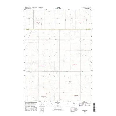 2016 Map of Sargeant, 2016 Print