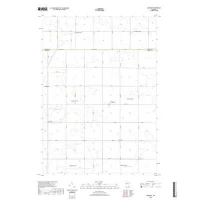 2019 Map of Sargeant, 2019 Print