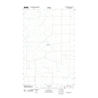 2011 Map of Sargent Creek, 2011 Print