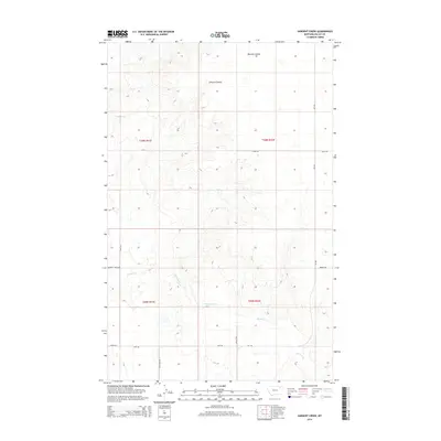 2014 Map of Sargent Creek, 2014 Print