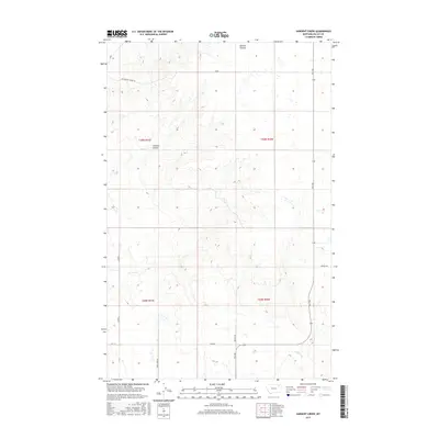 2017 Map of Sargent Creek, 2017 Print