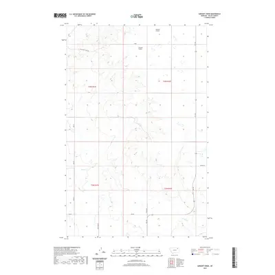 2020 Map of Sargent Creek, 2020 Print