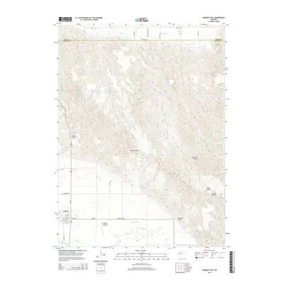 2014 Map of Sargent East, 2014 Print