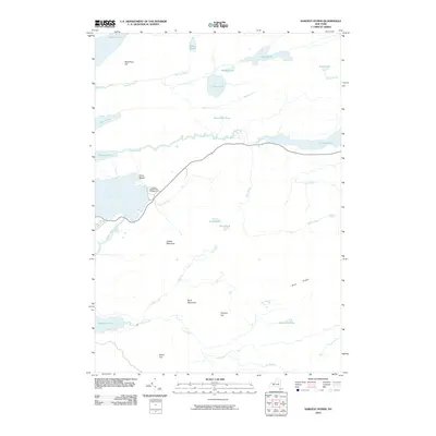 2010 Map of Sargent Ponds, 2010 Print