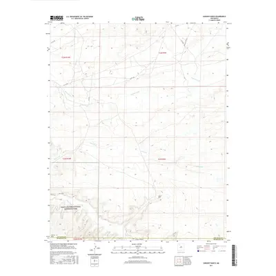 2017 Map of Sargent Ranch, 2017 Print
