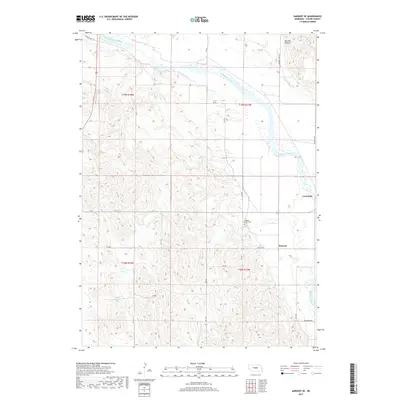 2017 Map of Sargent SE, 2017 Print
