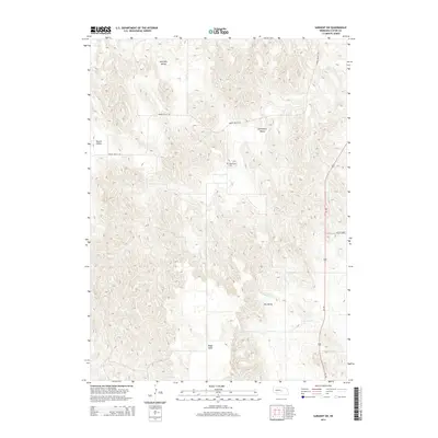 2014 Map of Sargent SW, 2014 Print