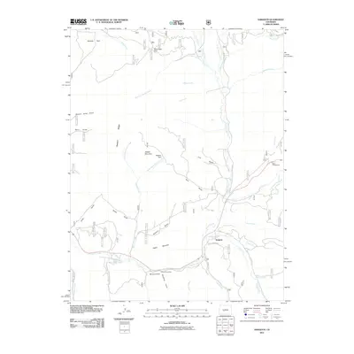 2011 Map of Sargents, 2011 Print