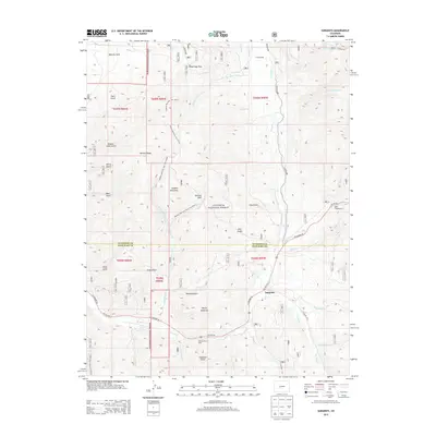 2013 Map of Sargents, 2013 Print