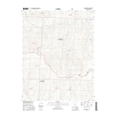 2016 Map of Sargents Mesa, 2016 Print