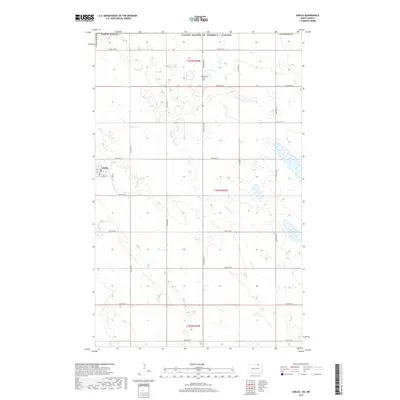 2017 Map of Sarles, 2017 Print