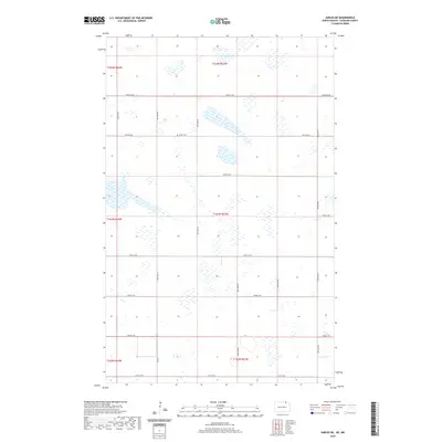 2020 Map of Sarles NE, 2020 Print