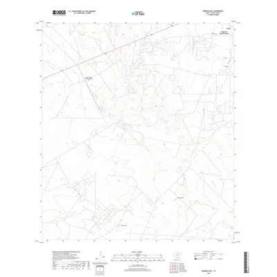 2019 Map of Sarnosa Hill, 2019 Print