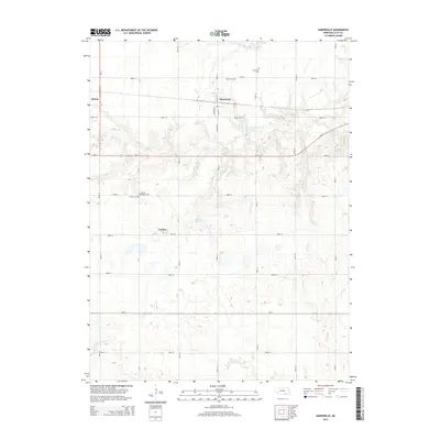 2014 Map of Saronville, 2014 Print