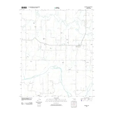 2009 Map of Sasakwa, 2009 Print