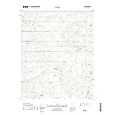 2018 Map of Sasakwa, 2018 Print