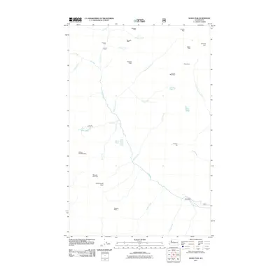 2011 Map of Saska Peak, 2011 Print