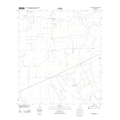 2013 Map of Saspamco SE, 2013 Print