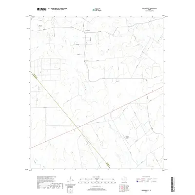 2019 Map of Saspamco SE, 2019 Print