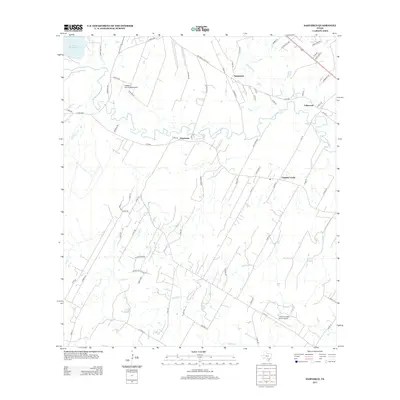 2013 Map of Saspamco, 2013 Print