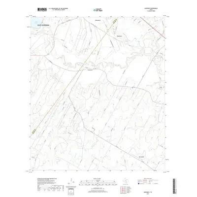 2019 Map of Saspamco, 2019 Print