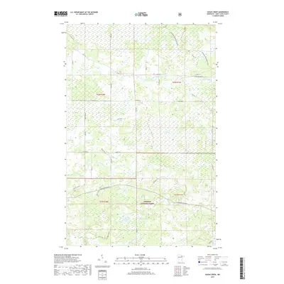2019 Map of Sassas Creek, 2019 Print