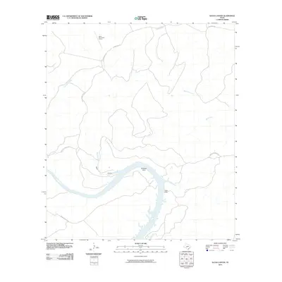 2010 Map of Satan Canyon, 2010 Print