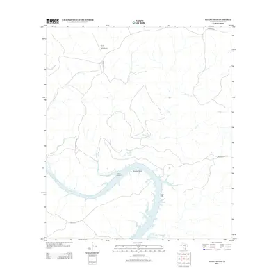 2012 Map of Satan Canyon, 2012 Print