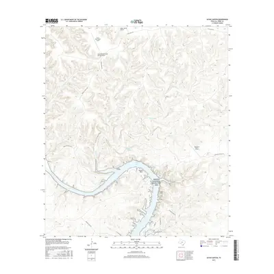 2016 Map of Satan Canyon, 2016 Print