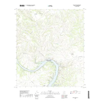 2019 Map of Satan Canyon, 2019 Print