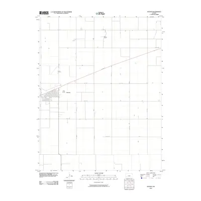 2010 Map of Satanta, 2010 Print
