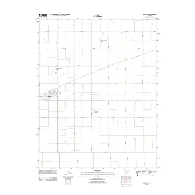 2012 Map of Satanta, 2012 Print