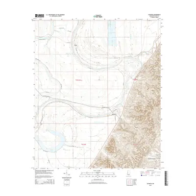 2015 Map of Satartia, 2015 Print