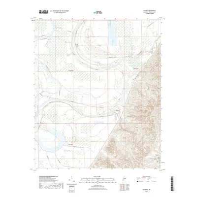 2018 Map of Satartia, 2018 Print