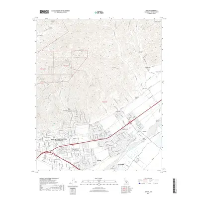 2018 Map of Saticoy, 2018 Print