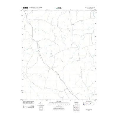 2010 Map of Satterwhite, 2010 Print