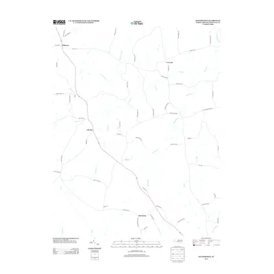 2013 Map of Satterwhite, 2013 Print