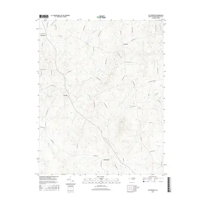 2016 Map of Satterwhite, 2016 Print
