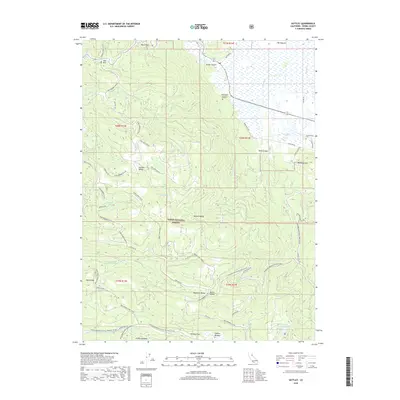 2018 Map of Sattley, 2018 Print