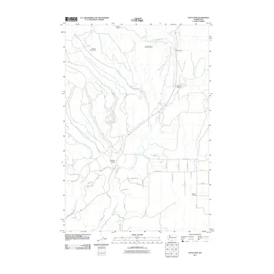 2011 Map of Satus Pass, 2011 Print