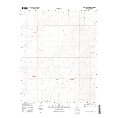 2013 Map of Sauble Circle Dot Ranch, 2013 Print