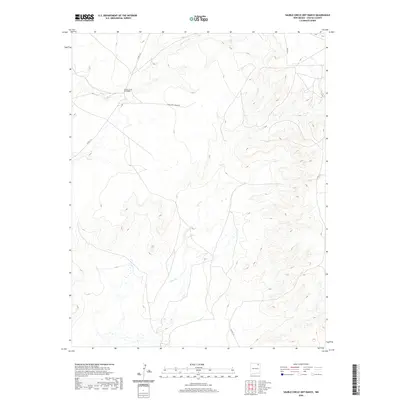 2020 Map of Sauble Circle Dot Ranch, 2020 Print
