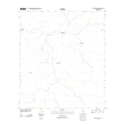 2012 Map of Sauceda Ranch, 2012 Print