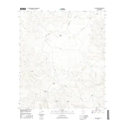 2016 Map of Sauceda Ranch, 2016 Print